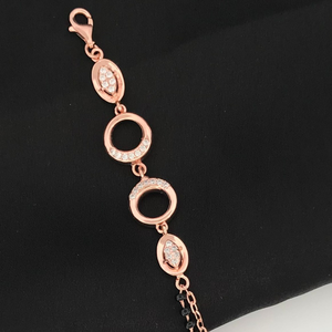 925 Silver Unique Design Mangalsutra Bracelet