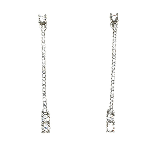 925 sterling silver long earring mga - bts003