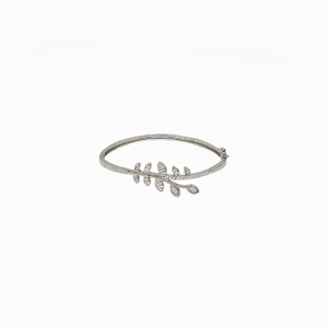 Leaves Bracelet In 925 Sterling Silver MGA - 