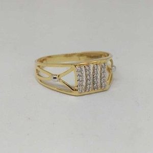 Real diamond branded gents ring
