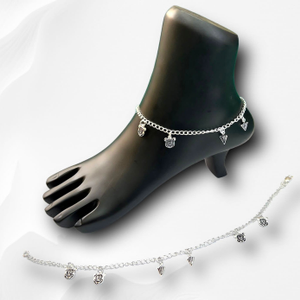925 Silver Charm Payal MSP031