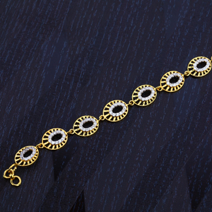 Ladies Gold Cz 916 Bracelet-LB104