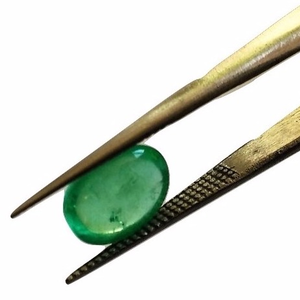 3.29ct oval green emerald-panna