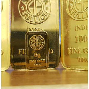 5 grams pure gold bar/coin