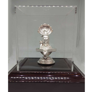 999 silver lord shiva branded idol