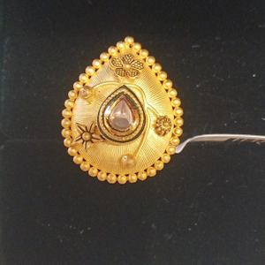 22K Gold Stylish Ring For Women