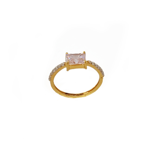 Pink Diamond Delicate Ring In 18K Gold MGA - 