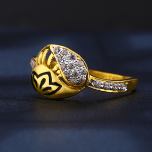22CT Gold Women's Exclusive Hallmark Ring LR8
