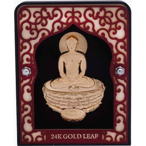 24k gold leaf mahavirji frame