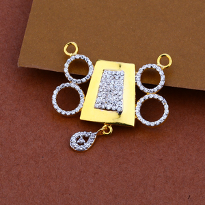 916 Gold Cz Exclusive Pendant ML94