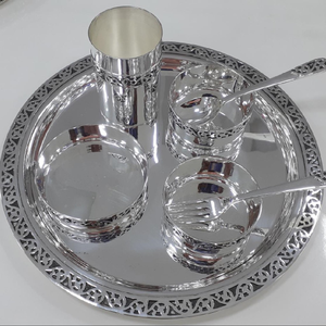999 pure silver dinner set pj007
