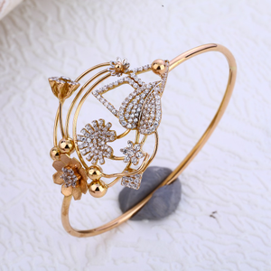 18CT Rose Gold Hallmark Gorgeous CZ Ladies Br