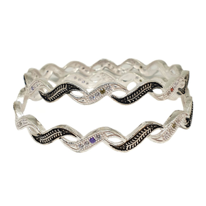 925 Sterling Silver Designer Kadli Bangles MG