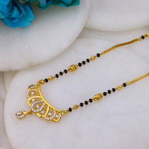Delicate diamond mangalsutra