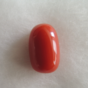 16.95ct oval natural red-coral (mungaa) KBG-C