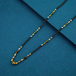 22K 916 SINGAL LINE DOKYA STYLE MANGALSUTRA