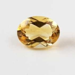1ct oval yellow citrine