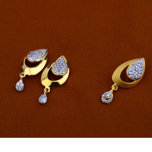 22Ct Gold Hallmark Pendant Set FPS86