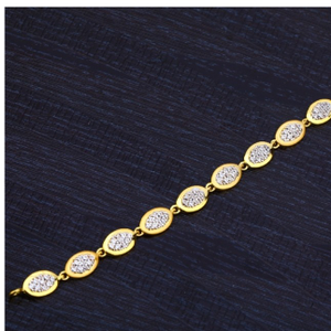 22 carat gold ladies bracelet rh-lb753