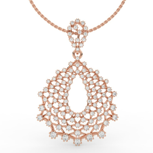 Chandelier Tear Drop Floating Pendant