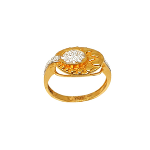 22K Gold Designer Ring MGA - LRG0424
