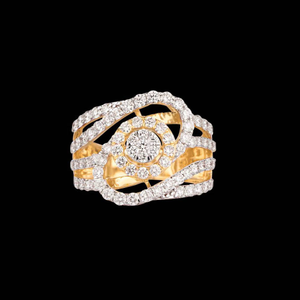 14k Gold Elegant Design Casual Rings SCHR113