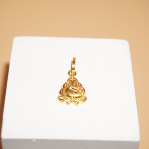 22k Gold Unique Plain  Pendant 736R241