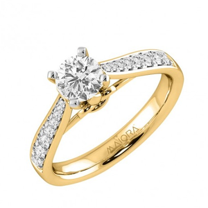Embellish solitaire ring