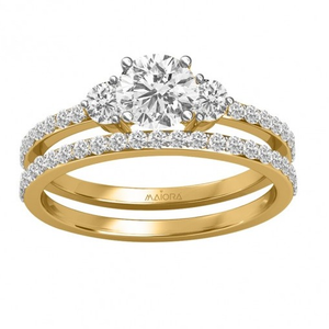 Trio stackable ring