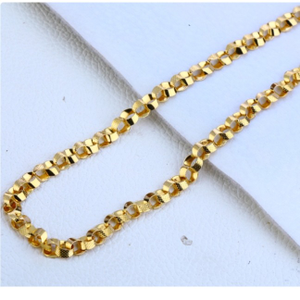 22 carat gold designer choco gents chain RH-G
