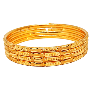 1 gram gold forming plain bangles mga - bge03