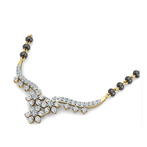 Gold Diamond Mangalsutra