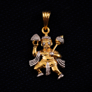 22K BAJRANGBALI PENDANT