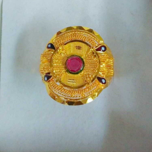 916 GOLD FINGER RING LR0003