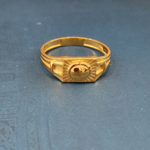 22K Gold Exclusive Plane Gents Ring