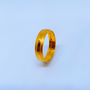 22 kt 916 hallmark classic plain unisex ring
