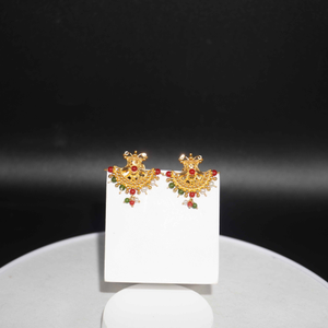 916 Gold Latkan Earring