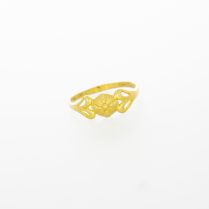 Flower Design 22kt Gold Ring