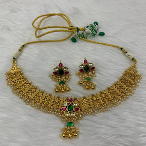 Gold Plated necklace set