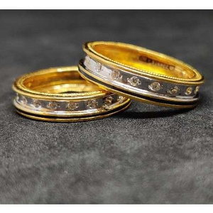 916 Exclusive Gold Couple Ring