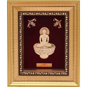 24k gold leaf mahavirji briliant frame