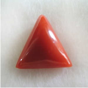 4.64ct triangle natural red-coral (mungaa) KB