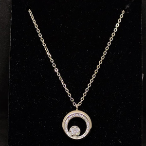 92.5 silver fancy ladies pendants chain RH-PC