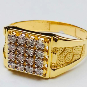 916 & 75 Gold Attractive Gents Ring