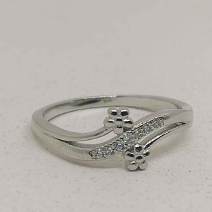 925 sterling silver cz diamond ring