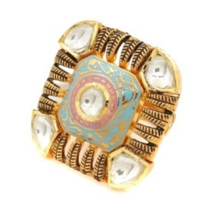 Colourful Pearl Unique Ring For Women