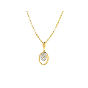 gold diamond pendent