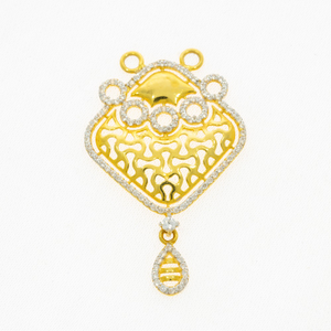Enchanting 22kt Gold Mangalsutra Pendant