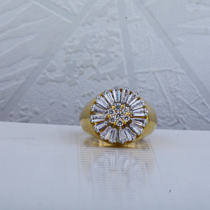916 italian diamond ring lir11