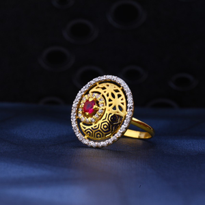Ladies ring 916 cz